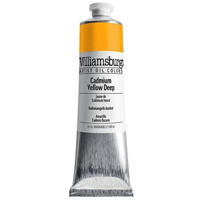 WILLIAMSBURG OILS WILLIAMSBURG 150ml Williamsburg Oils Cadmium Yellow Deep