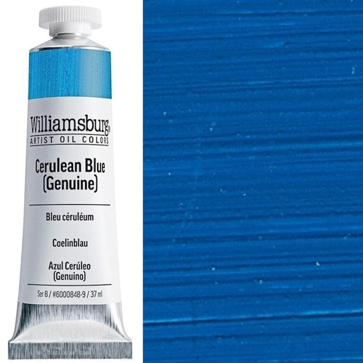 WILLIAMSBURG OILS WILLIAMSBURG 37ml Williamsburg Oils Cerulean Blue (Genuine)