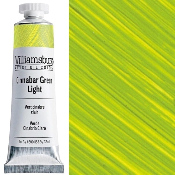 WILLIAMSBURG OILS WILLIAMSBURG 37ml Williamsburg Oils Cinnabar Green Light