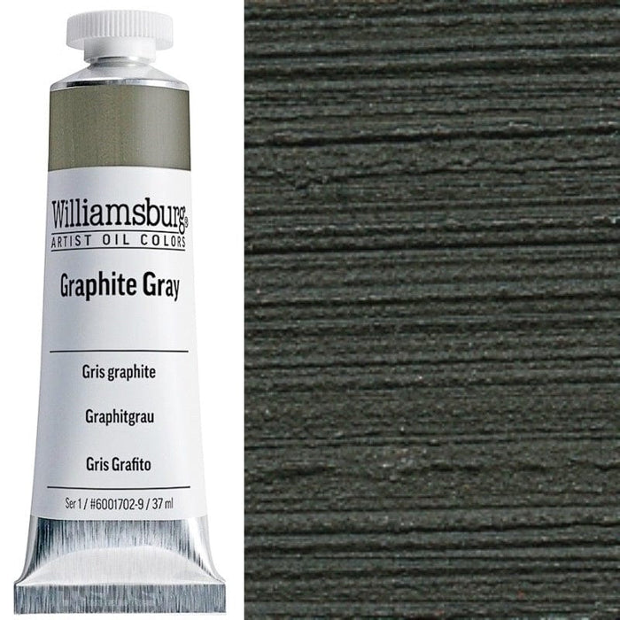 WILLIAMSBURG OILS WILLIAMSBURG 37ml Williamsburg Oils Graphite Grey