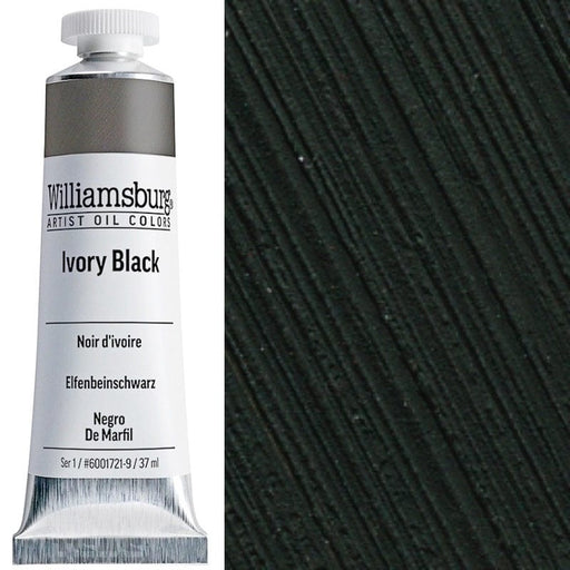 WILLIAMSBURG OILS WILLIAMSBURG 37ml Williamsburg Oils Ivory Black