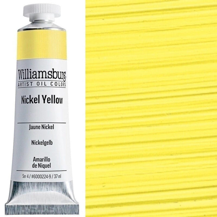 WILLIAMSBURG OILS WILLIAMSBURG 37ml Williamsburg Oils Nickel Yellow