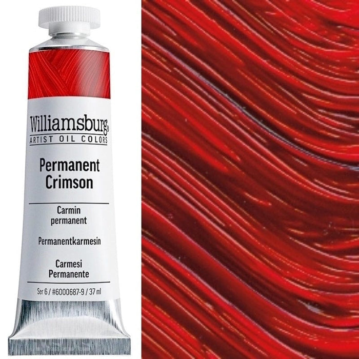 WILLIAMSBURG OILS WILLIAMSBURG 37ml Williamsburg Oils Permanent Crimson