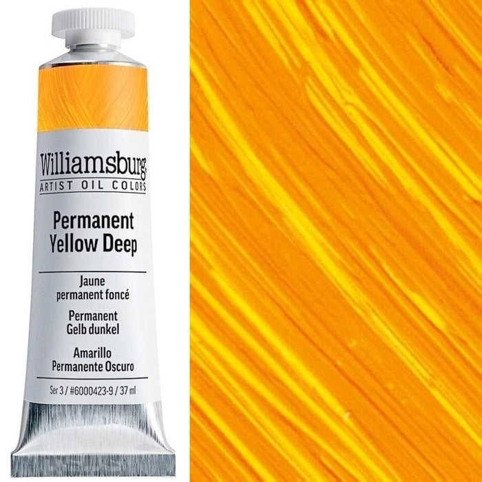 WILLIAMSBURG OILS WILLIAMSBURG 37ml Williamsburg Oils Permanent Yellow Deep