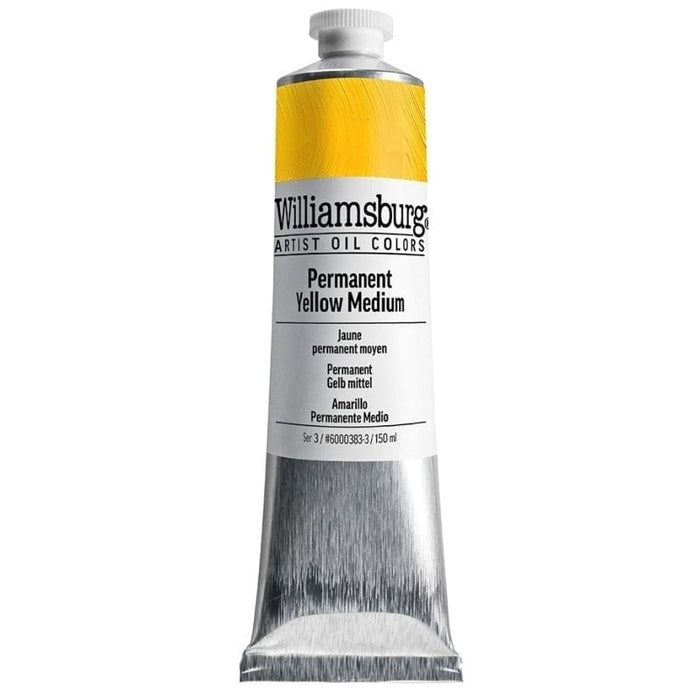 WILLIAMSBURG OILS WILLIAMSBURG 150ml Williamsburg Oils Permanent Yellow Medium