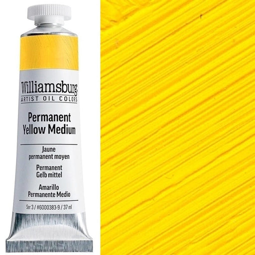 WILLIAMSBURG OILS WILLIAMSBURG 37ml Williamsburg Oils Permanent Yellow Medium