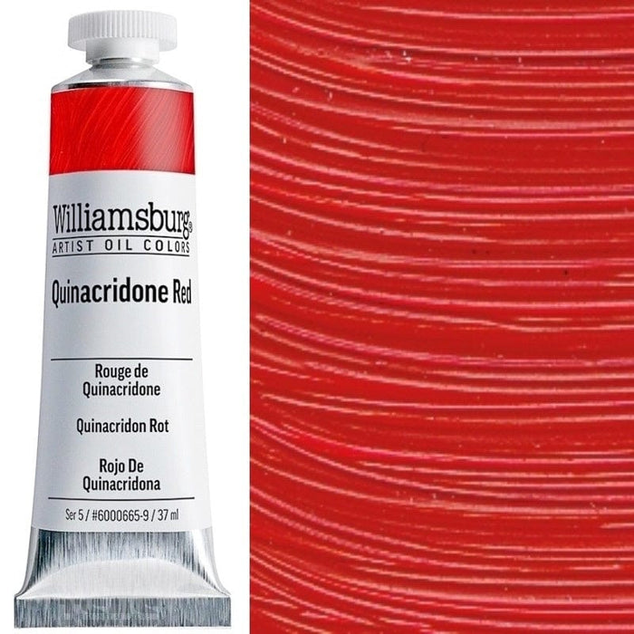 WILLIAMSBURG OILS WILLIAMSBURG 37ml Williamsburg Oils Quinacridone Red