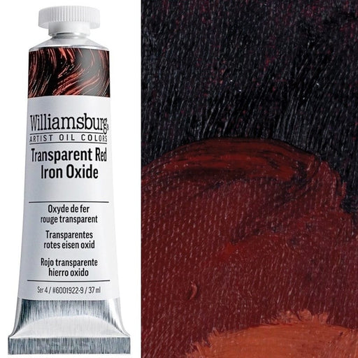 WILLIAMSBURG OILS WILLIAMSBURG 37ml Williamsburg Oils Transparent Red Iron Oxide