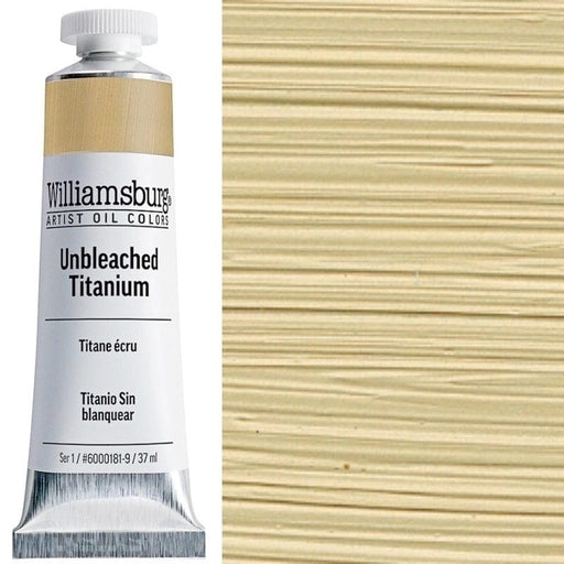 WILLIAMSBURG OILS WILLIAMSBURG 37ml Williamsburg Oils Unbleached Titanium