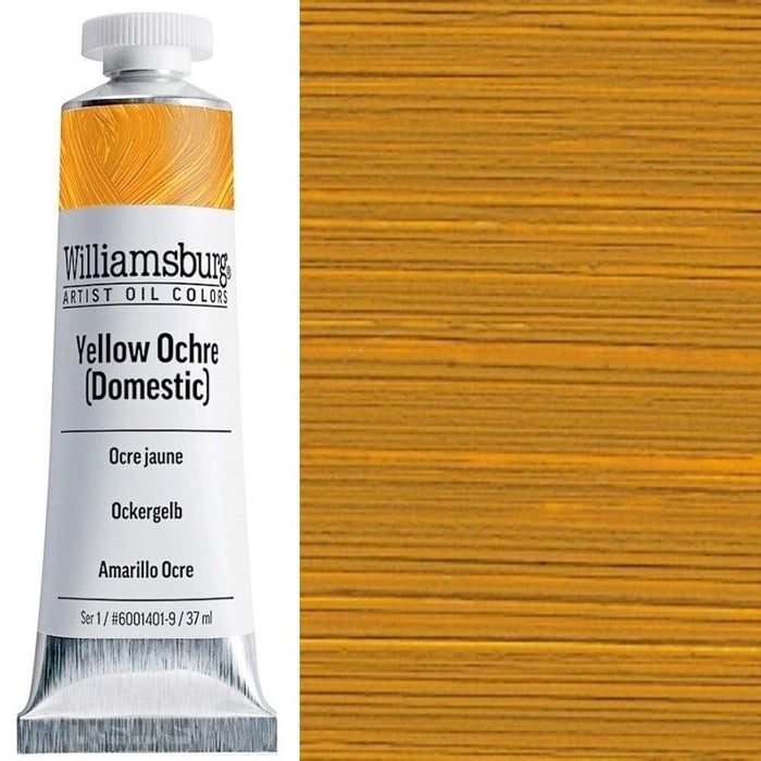 WILLIAMSBURG OILS WILLIAMSBURG 37ml Williamsburg Oils Yellow Ochre (Domestic)