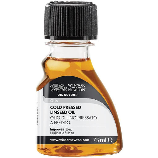 WINSOR & NEWTON MEDIUMS WINSOR & NEWTON Winsor & Newton Cold Pressed Linseed Oil 75ml