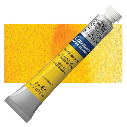 Winsor & Newton Cotman Watercolour 8ml - Gamboge Hue
