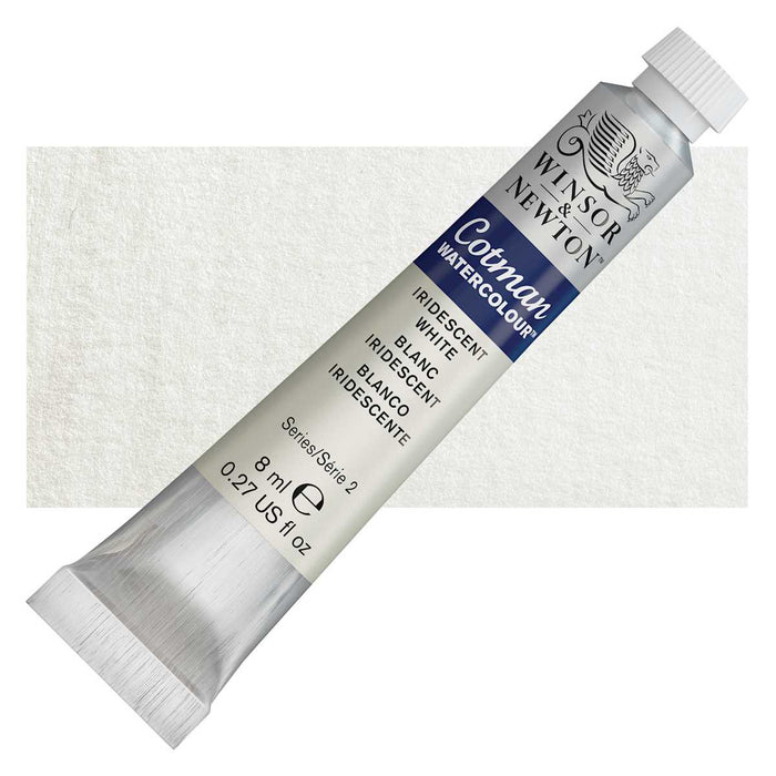 WINSOR & NEWTON COTMAN WATERCOLOUR 8ML - NEW Winsor & Newton Cotman Watercolour 8ml - Iridescent White