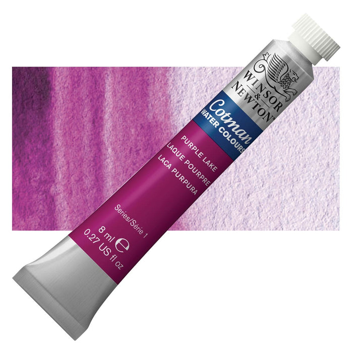 WINSOR & NEWTON COTMAN WATERCOLOUR 8ML - NEW Winsor & Newton Cotman Watercolour 8ml - Purple Lake