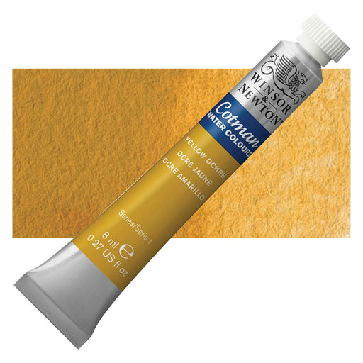 WINSOR & NEWTON COTMAN WATERCOLOUR 8ML - NEW Winsor & Newton Cotman Watercolour 8ml - Yellow Ochre