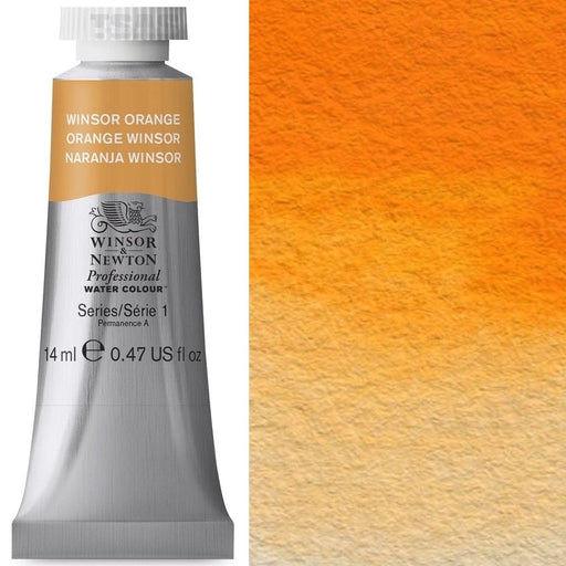 WINSOR & NEWTON WATERCOLOURS WINSOR & NEWTON WATERCOLOURS Winsor Orange 14ml W&N Watercolour