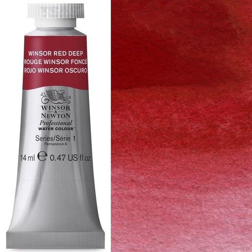 WINSOR & NEWTON WATERCOLOURS WINSOR & NEWTON WATERCOLOURS Winsor Red Deep 14ml W&N Watercolour