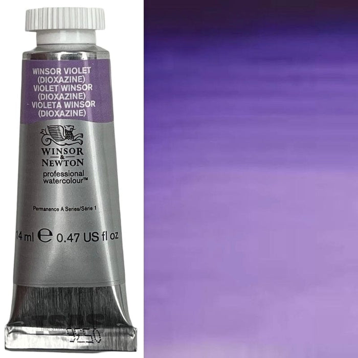 WINSOR & NEWTON WATERCOLOURS WINSOR & NEWTON WATERCOLOURS Winsor Violet (Dioxazine) 14ml W&N Watercolour