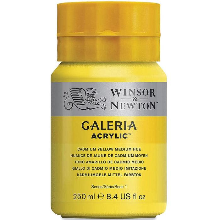 WINSOR & NEWTON GALERIA NEW WN GALERIA 250ML CADMIUM YELLOW MEDIUM HUE 08 120