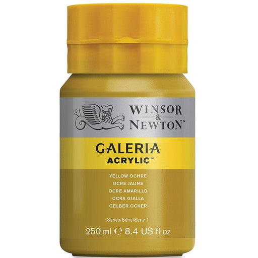 WINSOR & NEWTON GALERIA NEW WN GALERIA 250ML YELLOW OCHRE 08 744