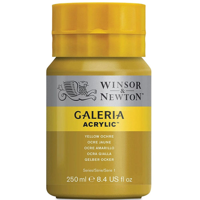 WINSOR & NEWTON GALERIA NEW WN GALERIA 250ML YELLOW OCHRE 08 744