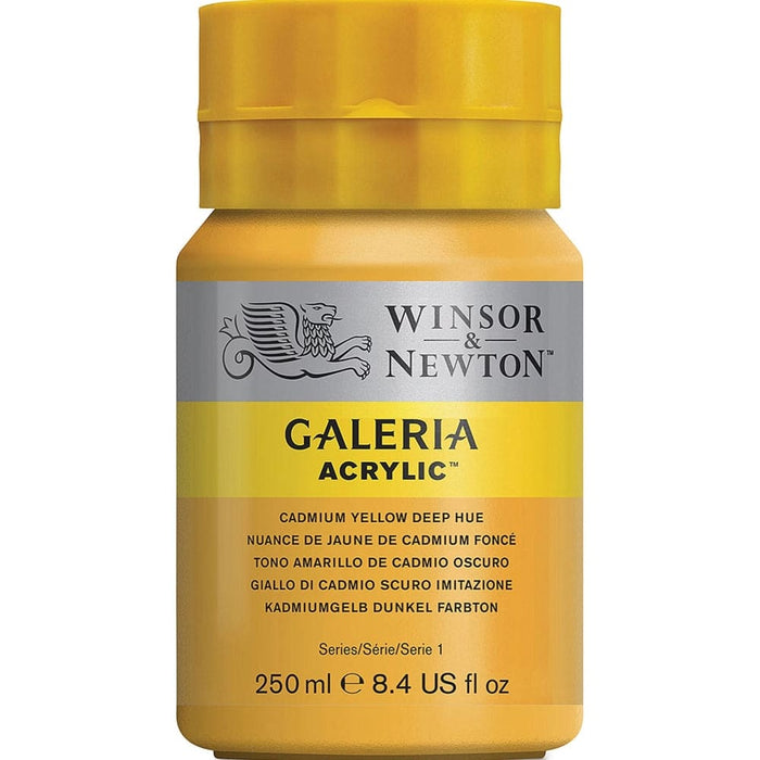 WINSOR & NEWTON GALERIA NEW WN GALERIA ACR 250ML CAD YELLOW DP HUE 115 S1
