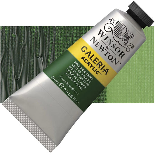 WINSOR & NEWTON GALERIA NEW WN GALERIA ACR 60ML HOOKERS GREEN 311 S1
