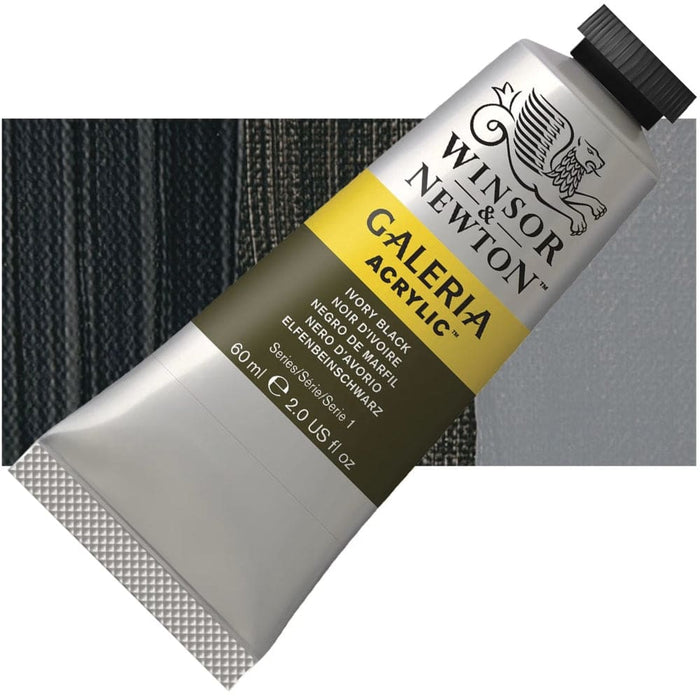 WINSOR & NEWTON GALERIA NEW WN GALERIA ACR 60ML IVORY BLK 331 S1