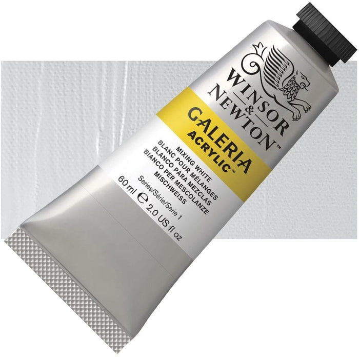 WINSOR & NEWTON GALERIA NEW WN GALERIA ACR 60ML MIXING WHT 415 S1