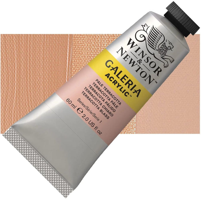 WINSOR & NEWTON GALERIA NEW WN GALERIA ACR 60ML PALE TERRACOTTA 437 S1