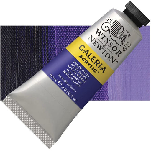 WINSOR & NEWTON GALERIA NEW WN GALERIA ACR 60ML WINSOR VIOLET 728 S1