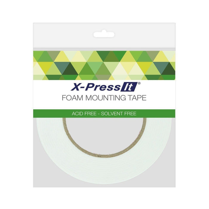 XPRESS XPRESS 12mm x 4 Metres XPRESS IT Foam Mounting Tape Acid Free